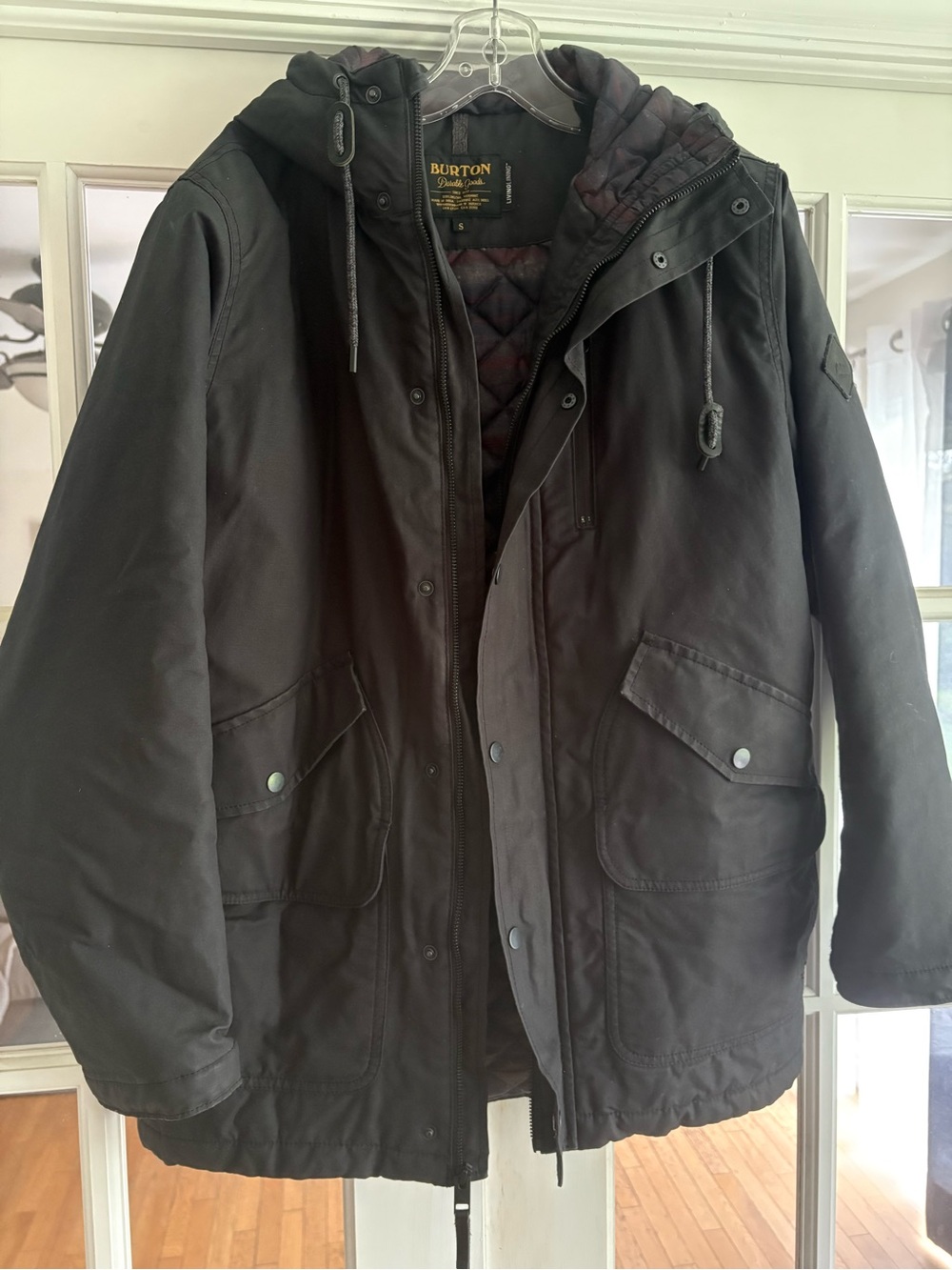 Burton Black Hooded Performance Jacket